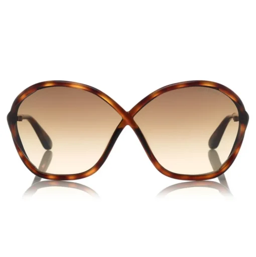 Tom Ford - Bella Sunglasses - Oversized Round Acetate Sunglasses - FT0529 - Havana - Tom Ford Eyewear - Avvenice