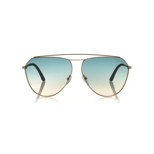 Tom Ford - Binx Sunglasses - Pilot Metal Sunglasses - Rose Gold - FT0681 - Sunglasses - Tom Ford Eyewear - Avvenice