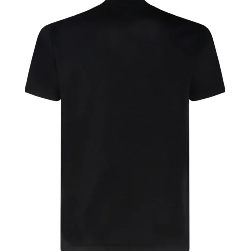 Tom Ford - Black Cotton Round Neck Shirt - Tom Ford Exclusive Luxury Collection - Avvenice
