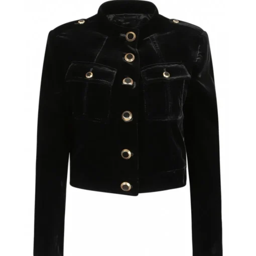 Tom Ford - Black Cropped Jacket - Tom Ford Exclusive Luxury Collection - Avvenice