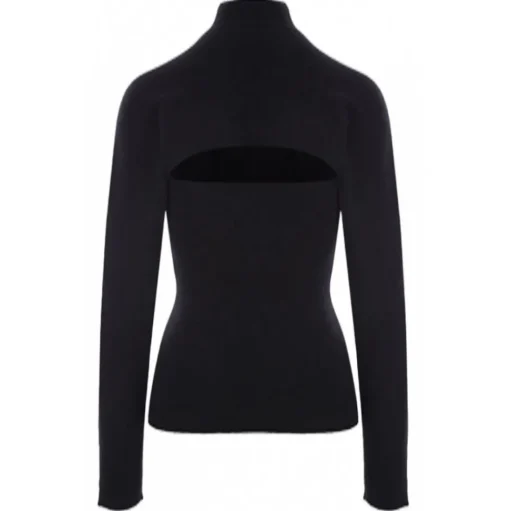 Tom Ford - Black Cut Out Top - Tom Ford Exclusive Luxury Collection - Avvenice