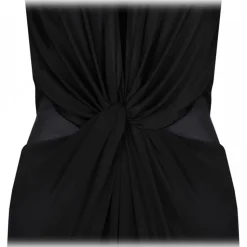 Tom Ford - Black Sheer Maxi Dress - Tom Ford Exclusive Luxury Collection - Avvenice