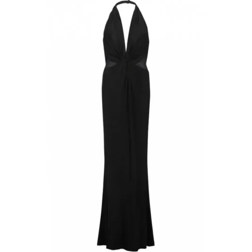 Tom Ford - Black Sheer Maxi Dress - Black - Tom Ford Exclusive Luxury Collection - Avvenice