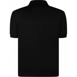 Tom Ford - Black Short Sleeves Polo Shirt - Tom Ford Exclusive Luxury Collection - Avvenice