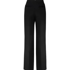 Tom Ford - Black Virgin Wool High Waisted Flared Trousers - Tom Ford Exclusive Luxury Collection - Avvenice