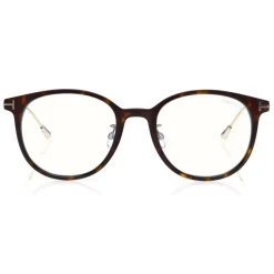 Tom Ford - Blue Block Optical Glasses - Metal Optical Glasses - Dark Havana - FT5644-D-B – Optical Glasses - Tom Ford Eyewear - Avvenice