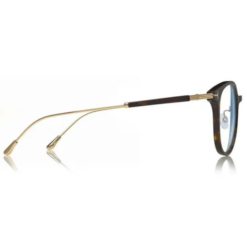 Tom Ford - Blue Block Optical Glasses - Metal Optical Glasses - Dark Havana - FT5644-D-B – Optical Glasses - Tom Ford Eyewear - Avvenice