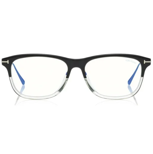 Tom Ford - Blue Block Optical Glasses - Square Optical Glasses - Black Crystal - FT5589-B - Optical Glasses - Tom Ford Eyewear - Avvenice