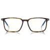 Tom Ford - Blue Block Optical Glasses - Square Optical Glasses - Dark Havana - FT5607-B - Optical Glasses - Tom Ford Eyewear - Avvenice