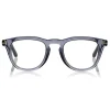 Tom Ford - Blue Block Round Optical Glasses - Round Optical glasses - Grey - FT5488-B - Optical Glasses - Tom Ford Eyewear - Avvenice
