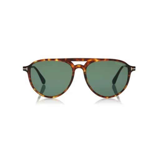 Tom Ford - Carlo Sunglasses - Pilot Acetate Sunglasses - Red Havana - FT0587 - Sunglasses - Tom Ford Eyewear - Avvenice
