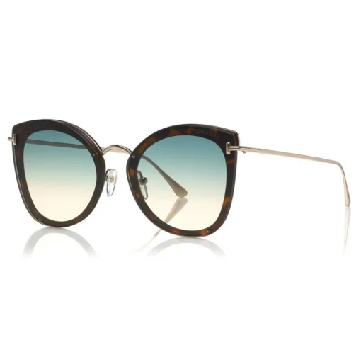 Tom Ford - Charlotte Sunglasses - Butterfly Acetate Sunglasses - Blonde Havana - FT0657 - Sunglasses - Tom Ford Eyewear - Avvenice