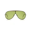 Tom Ford - Mack Sunglasses - Pilot Metal Sunglasses - Gold Green - FT0671 - Sunglasses - Tom Ford Eyewear - Avvenice