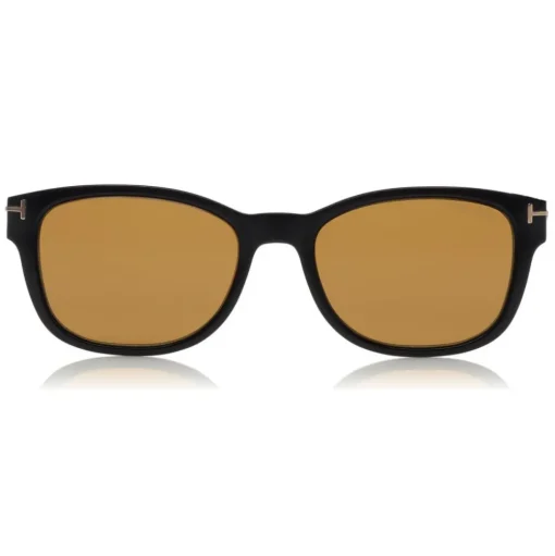 Tom Ford - Magnetic Clip Sunglasses - Square Metal Sunglasses - Gold Havana - FT5474 - Sunglasses - Tom Ford Eyewear - Avvenice