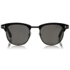 Tom Ford - Polarized Laurent Sunglasses - Square Sunglasses - Black - FT0623-P - Sunglasses - Tom Ford Eyewear - Avvenice