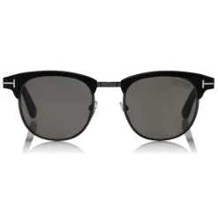 Tom Ford - Polarized Laurent Sunglasses - Square Sunglasses - Black - FT0623-P - Sunglasses - Tom Ford Eyewear - Avvenice