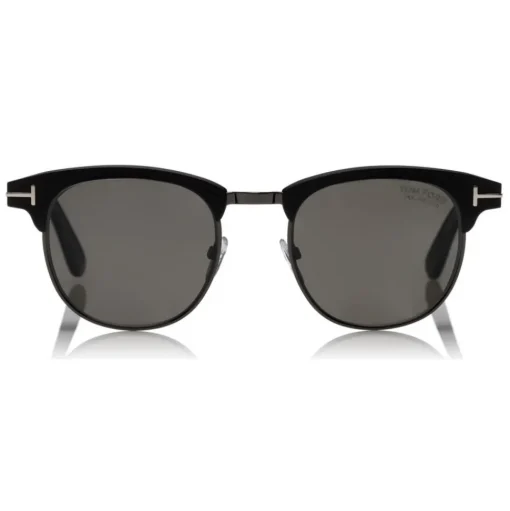 Tom Ford - Polarized Laurent Sunglasses - Square Sunglasses - Black - FT0623-P - Sunglasses - Tom Ford Eyewear - Avvenice