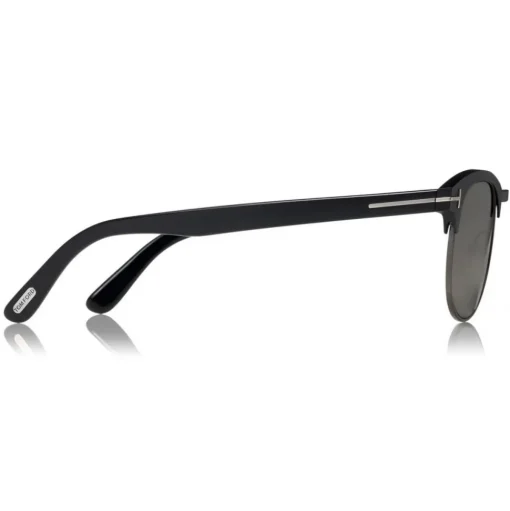 Tom Ford - Polarized Laurent Sunglasses - Square Sunglasses - Black - FT0623-P - Sunglasses - Tom Ford Eyewear - Avvenice