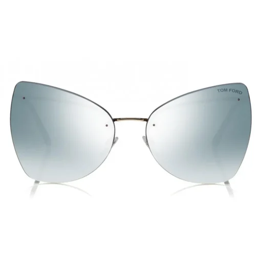 Tom Ford - Presley Sunglasses - Butterfly Acetate Sunglasses - FT0716 - Silver - Tom Ford Eyewear - Avvenice