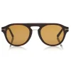 Tom Ford - Round Opticals Sunglasses - Round Optical Sunglasses - Dark Havana - FT5533-B - Sunglasses - Tom Ford Eyewear - Avvenice