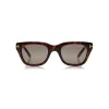 Tom Ford - Snowdon Sunglasses - Squared Acetate Sunglasses - Dark Havana - FT0237 - Sunglasses - Tom Ford Eyewear - Avvenice