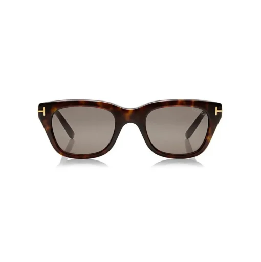 Tom Ford - Snowdon Sunglasses - Squared Acetate Sunglasses - Dark Havana - FT0237 - Sunglasses - Tom Ford Eyewear - Avvenice
