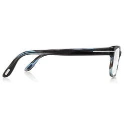Tom Ford - Square Acetate Optical Frame - Grey Melange - FT5313 - Optical Glasses - Tom Ford Eyewear - Avvenice