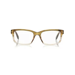 Tom Ford - Square Acetate Optical Frame - Dark Green - FT5313 - Optical Glasses - Tom Ford Eyewear - Avvenice