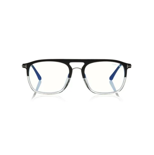 Tom Ford - Square Optical Glasses - Black Crystal - FT5588-B - Optical Glasses - Tom Ford Eyewear - Avvenice