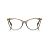 Tom Ford - Thin Cat-Eye Optical Glasses - Cat-Eye Optical Glasses - Opal Honey - FT5513 - Optical Glasses - Tom Ford Eyewear - Avvenice