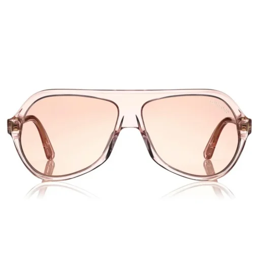 Tom Ford - Thomas Sunglasses - Pilot Acetate Sunglasses - FT0732 - Pink - Tom Ford Eyewear - Avvenice