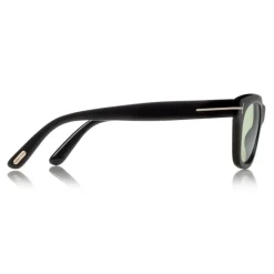 Tom Ford - Tom N.5 Sunglasses - Horn Frame Sunglasses - Black Horn - FT5439-P - Sunglasses - Tom Ford Eyewear - Avvenice
