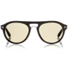 Tom Ford - Tom N.3 Sunglasses - Real Horn Optical Frame Sunglasses - Green Horn - FT5438-P - Sunglasses - Tom Ford Eyewear - Avvenice