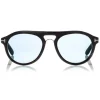 Tom Ford - Tom N.3 Sunglasses - Real Horn Optical Frame Sunglasses - Dark Brown - FT5438-P - Sunglasses - Tom Ford Eyewear - Avvenice