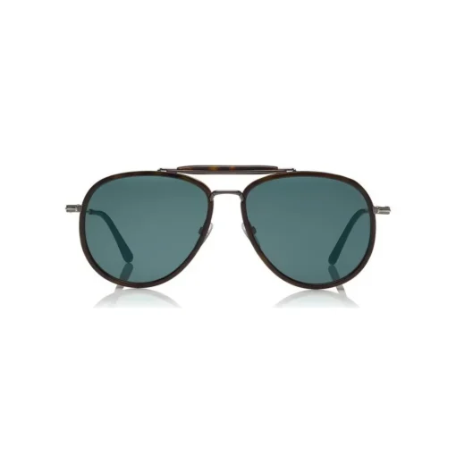 Tom Ford - Tripp Sunglasses - Pilot Shape Sunglasses - Dark Havana - FT0666 - Sunglasses - Tom Ford Eyewear - Avvenice