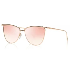 Tom Ford - Veronica Sunglasses - Cat-Eye Acetate Sunglasses - Pink - FT0684 - Sunglasses - Tom Ford Eyewear - Avvenice