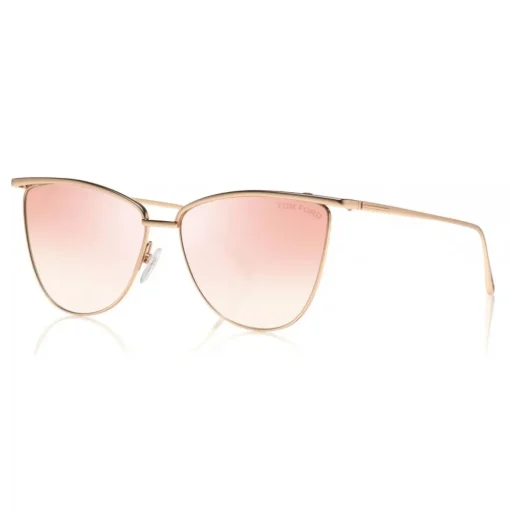 Tom Ford - Veronica Sunglasses - Cat-Eye Acetate Sunglasses - Pink - FT0684 - Sunglasses - Tom Ford Eyewear - Avvenice