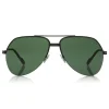 Tom Ford - Wilder Sunglasses - Pilot Acetate Sunglasses - FT0644 - Black Green - Tom Ford Eyewear - Avvenice