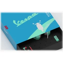 Tribe - Aquamarine - Vespa - Gift Box - 16 GB USB Stick - Car Charger - Earphones - On-Ear Headphones - Micro USB Cable - Avvenice