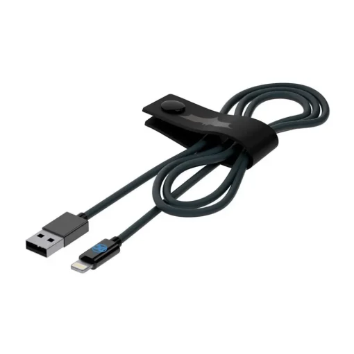 Tribe - Batman - DC Comics - Lightning USB Cable - Data Transmission and Charging Apple, iPhone - MFi Certified - 120 cm - Avvenice