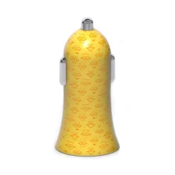 Tribe - Carl - Minions - Car Charger Double - Fast Car Charge - USB Charger - iPhone, iPad, Tablet, Samsung, Smartphone - Avvenice