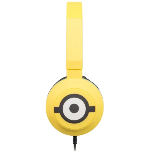 Tribe - Carl - Minions - Headphones with Foldable Microphone - 3.5 mm Jack - Smartphone, PC, PS4 and Xbox - Avvenice