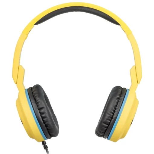 Tribe - Carl - Minions - Headphones with Foldable Microphone - 3.5 mm Jack - Smartphone, PC, PS4 and Xbox - Avvenice