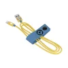 Tribe - Carl - Minions - Lightning USB Cable - Data Transmission and Charging for Apple, iPhone - MFi Certified - 120 cm - Avvenice