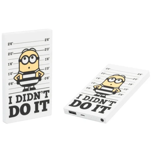 Tribe - Jail Time Dave - Minions - Despicable Me - USB Portable Charger - Power Bank - 4000 mAh - iPhone iPad Tablet Smartphone - Avvenice