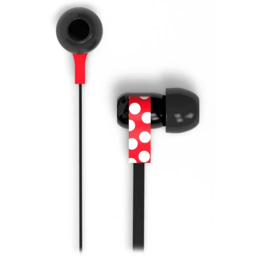 Tribe - Minnie Mouse - Disney - Earphones with Microphone and Multifunctional Command - Smartphone - Avvenice