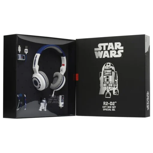 Tribe - R2-D2 - Star Wars - Gift Box - 16 GB USB Stick - Car Charger - Earphones - On-Ear Headphones - Micro USB Cable - Avvenice