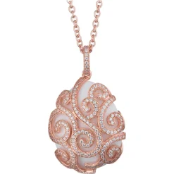 Tsars Collection - Alexandra Baroque Necklace - Handmade in Swiss - Luxury Exclusive Collection - Avvenice