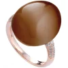 Tsars Collection - Olga Bronze Ring - Handmade in Swiss - Luxury Exclusive Collection - Avvenice