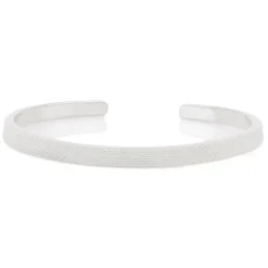 Tsars Collection - Rigid Silver Bracelet 5mm - Handmade in Swiss - Luxury Exclusive Collection - Avvenice